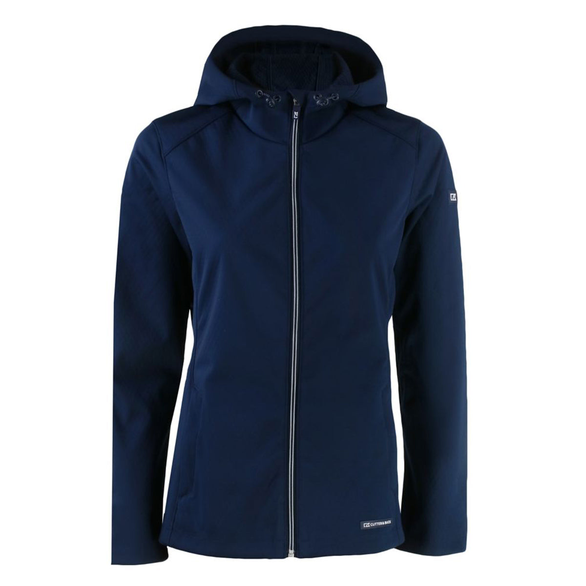 Cutter & Buck Women's Evoke Recycled Honeycomb Fleece Full-Zip Hooded Jacket