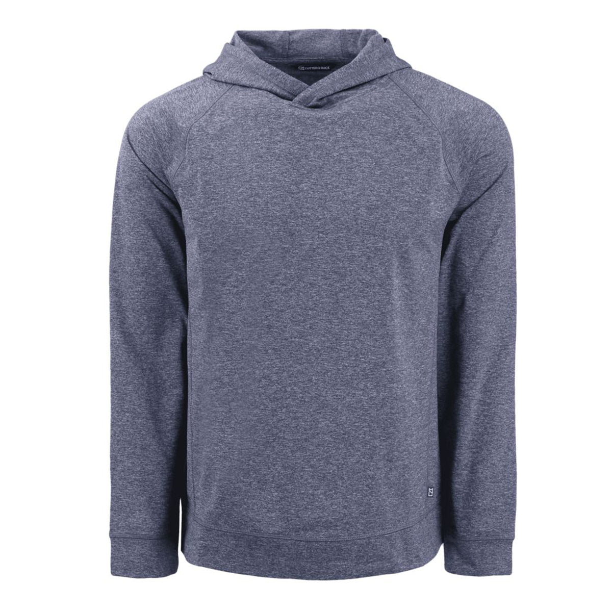 Cutter & Buck Men's Adapt Recycled Soft Knit Stretch Heathered Hooded Pullover
