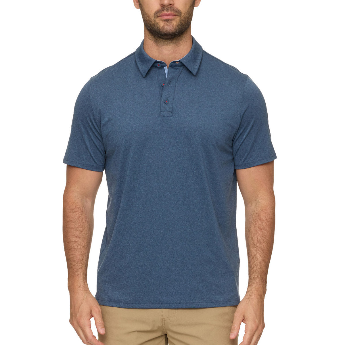 Flag & Anthem Men's SS Solid Performance Polo