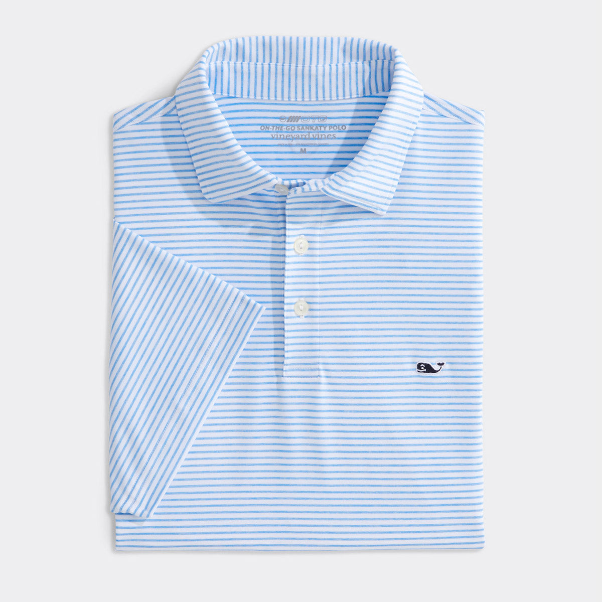 Vineyard Vines Men's Bradley Stripe Sankaty Performance Polo