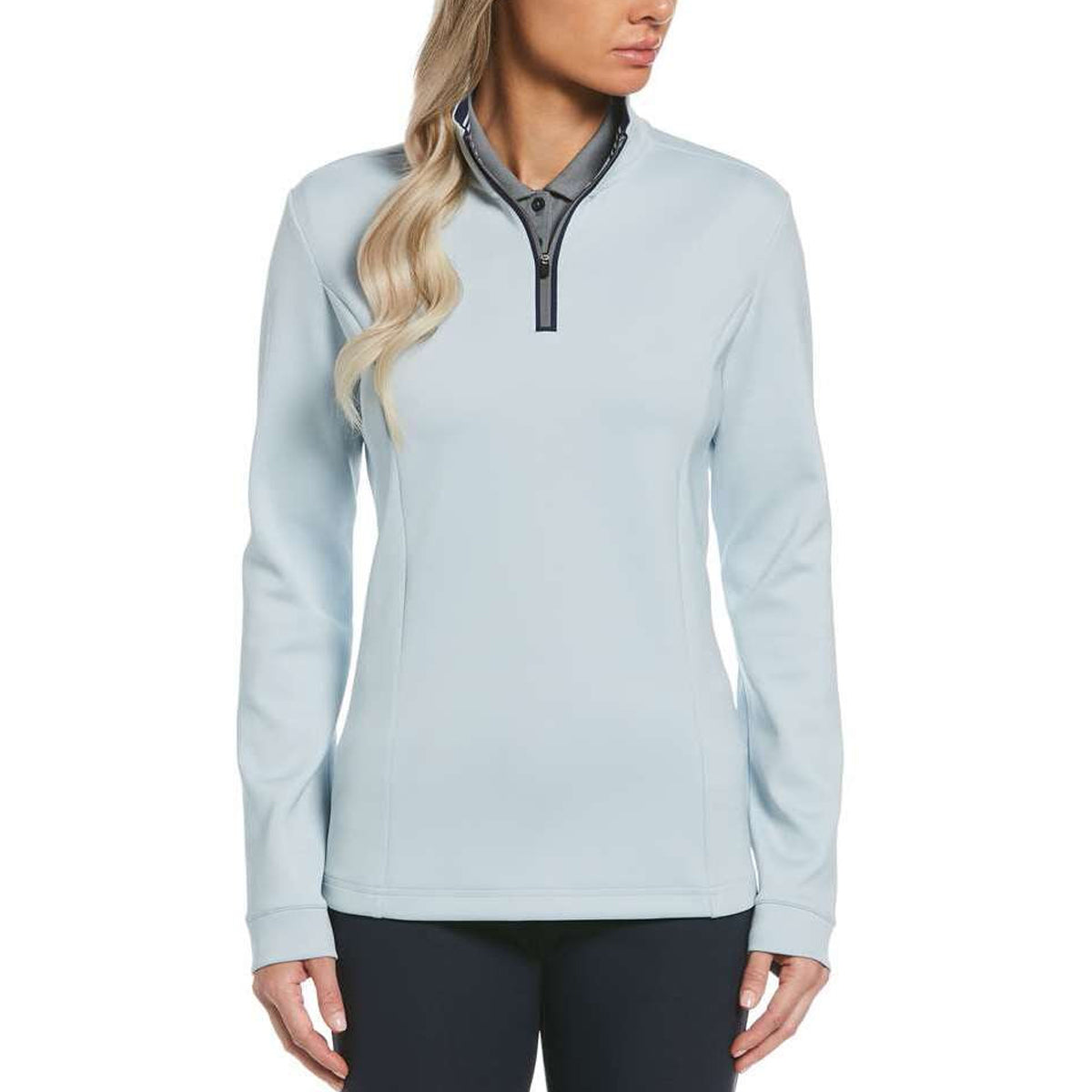 Original Penguin Ladies Clubhouse Mock Pullover