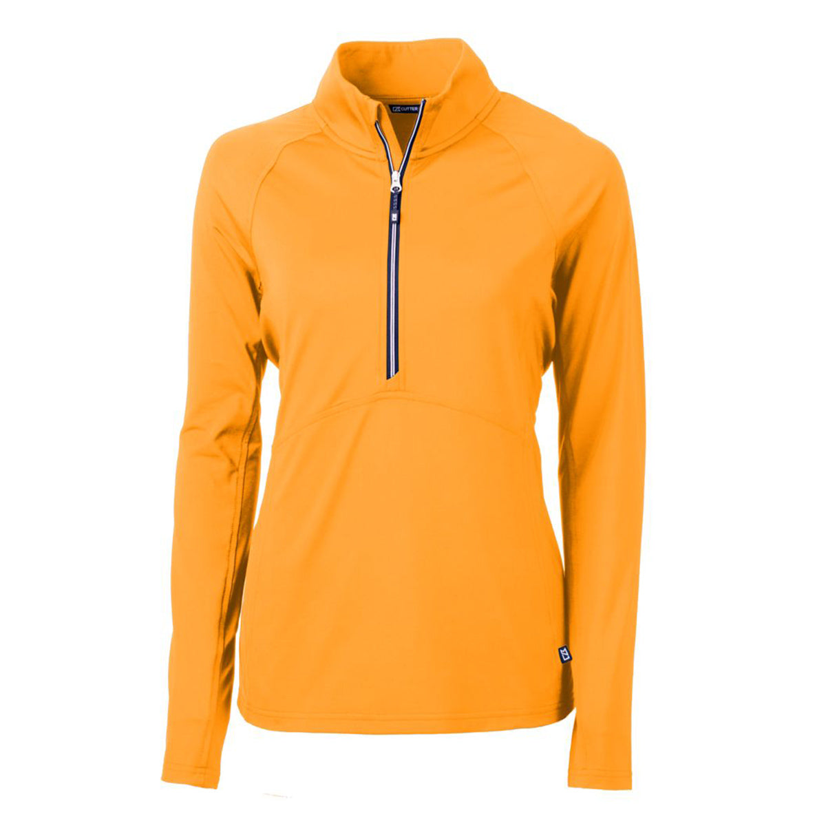 Cutter & Buck Women's Adapt Recycled Soft Knit Stretch Half-Zip Pullover