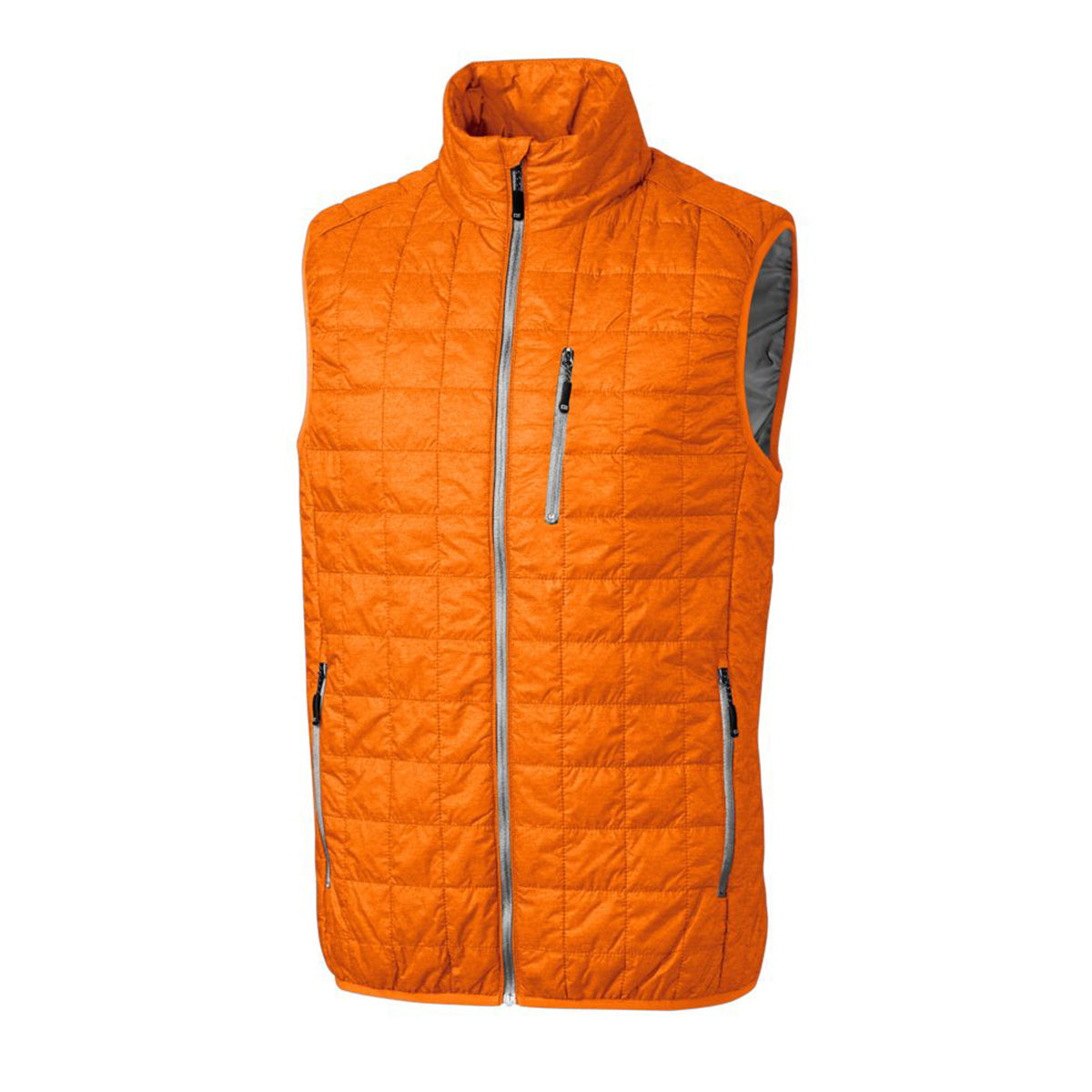Cutter & Buck Men's Rainier Recycled Insulated Puffer Full Zip Vest