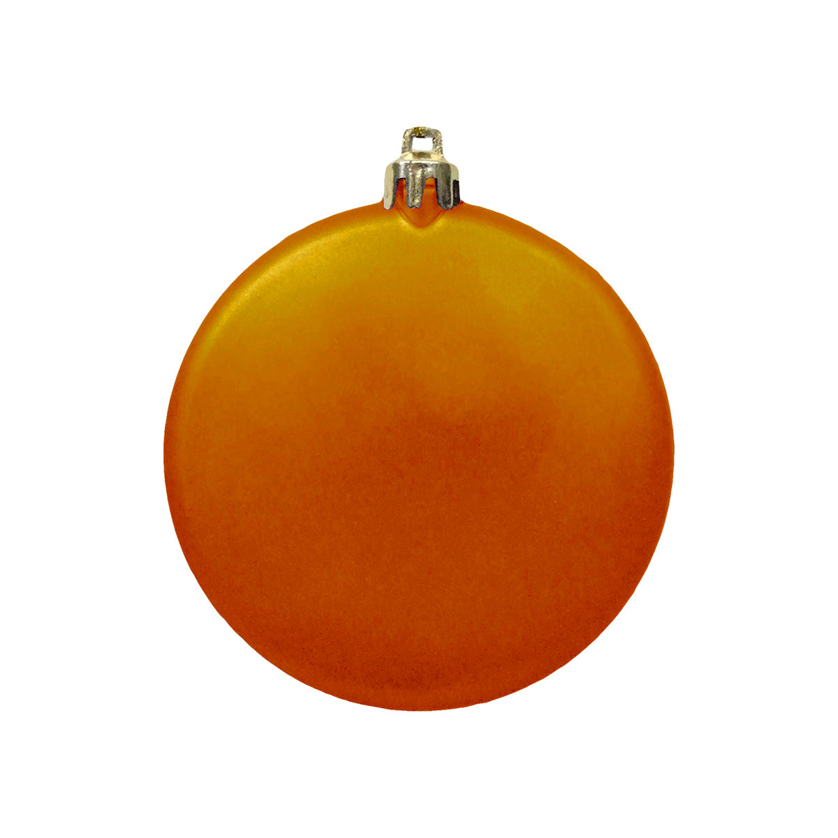 3" Satin Finish Flat Shatterproof Ornament