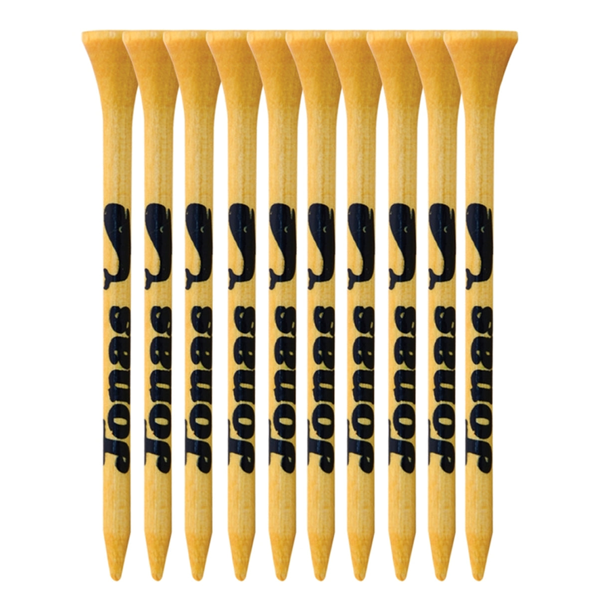 10 Pack of 3-1/4'' Bamboo Tees