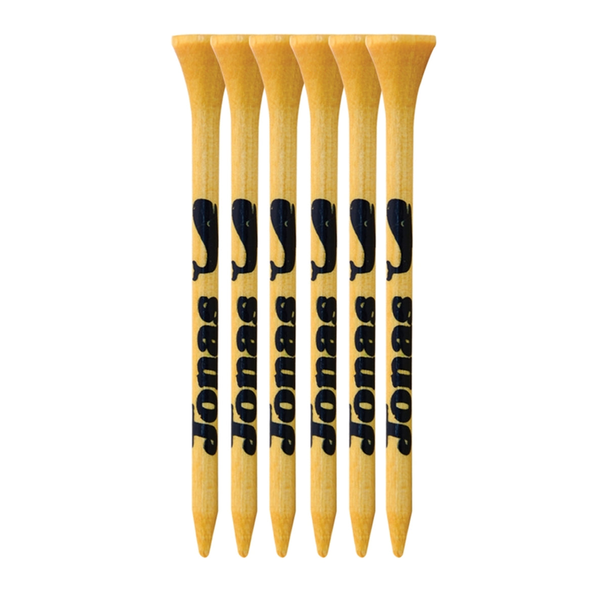 6 Pack of 2-3/4'' Bamboo Tees
