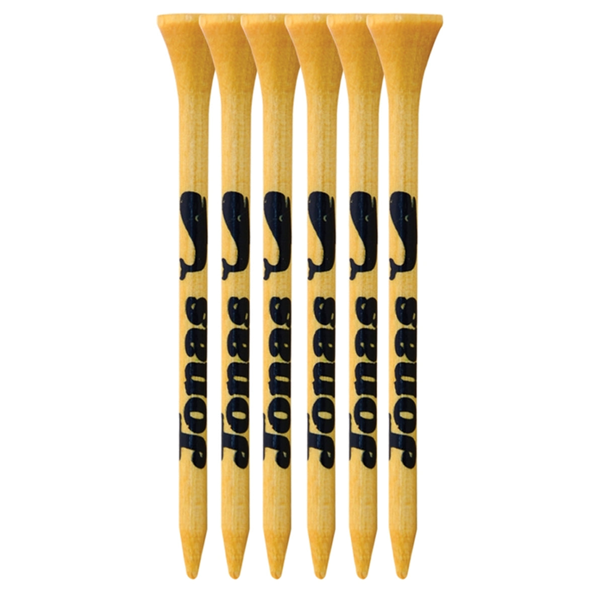 6 Pack of 3-1/4'' Bamboo Tees