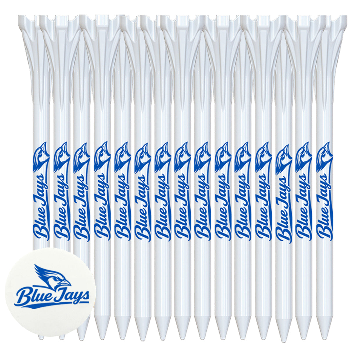 15 Pack of 3-1/4'' Flytees with Ball Marker