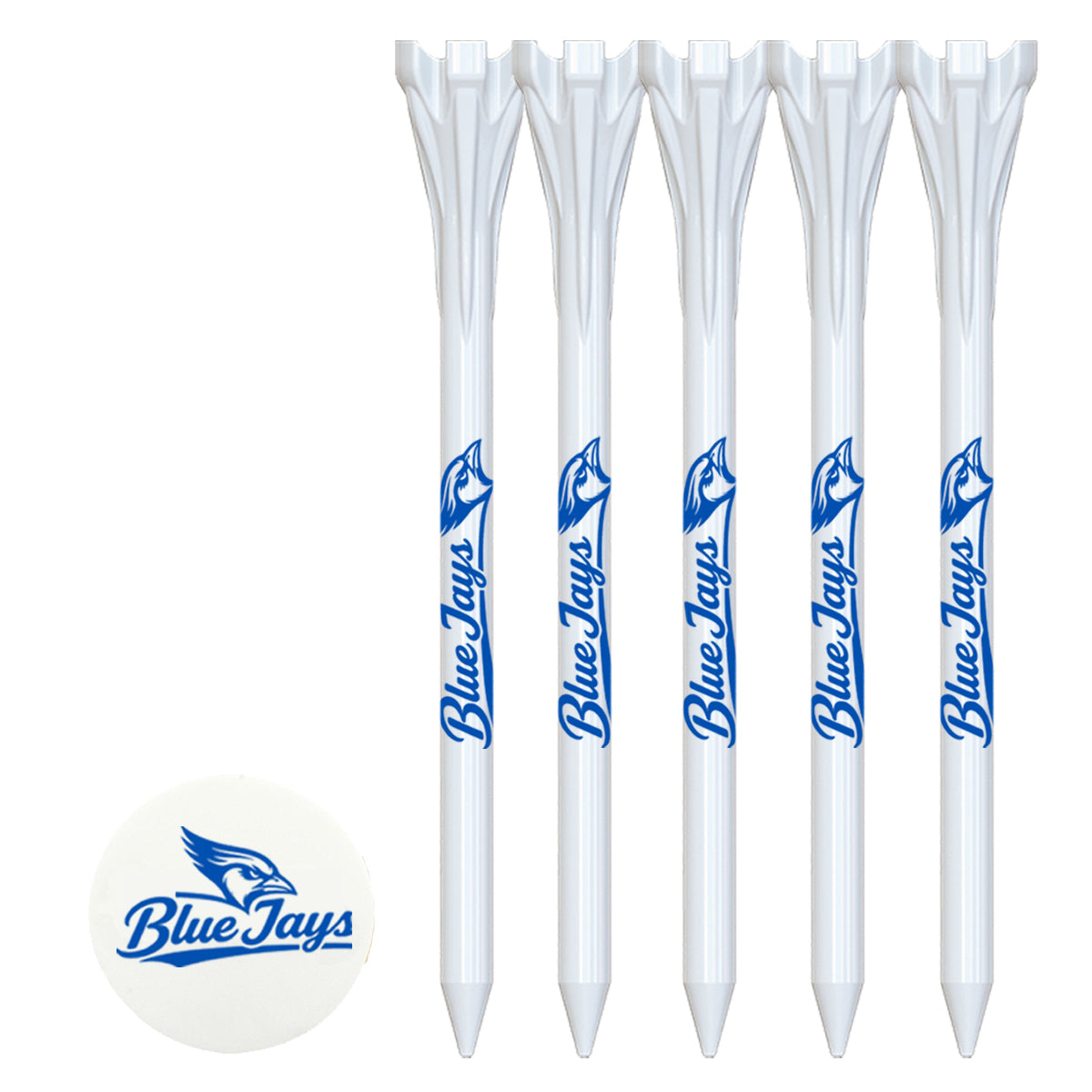 5 Pack of 3-1/4'' Flytees with Ball Marker