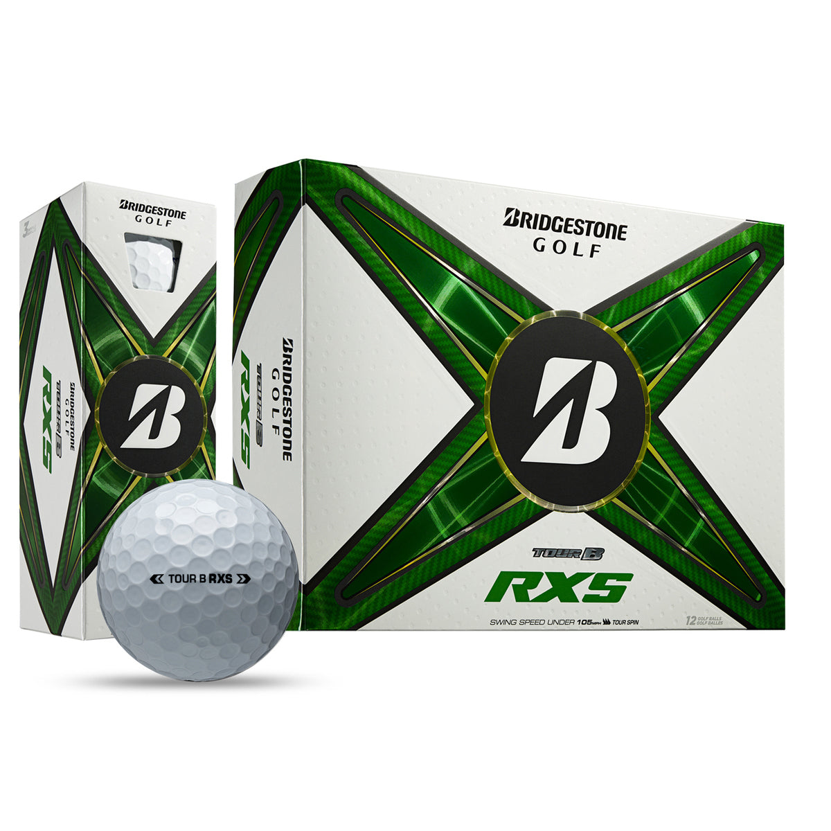 Bridgestone Tour B RXS Golf Balls - Prior Gen