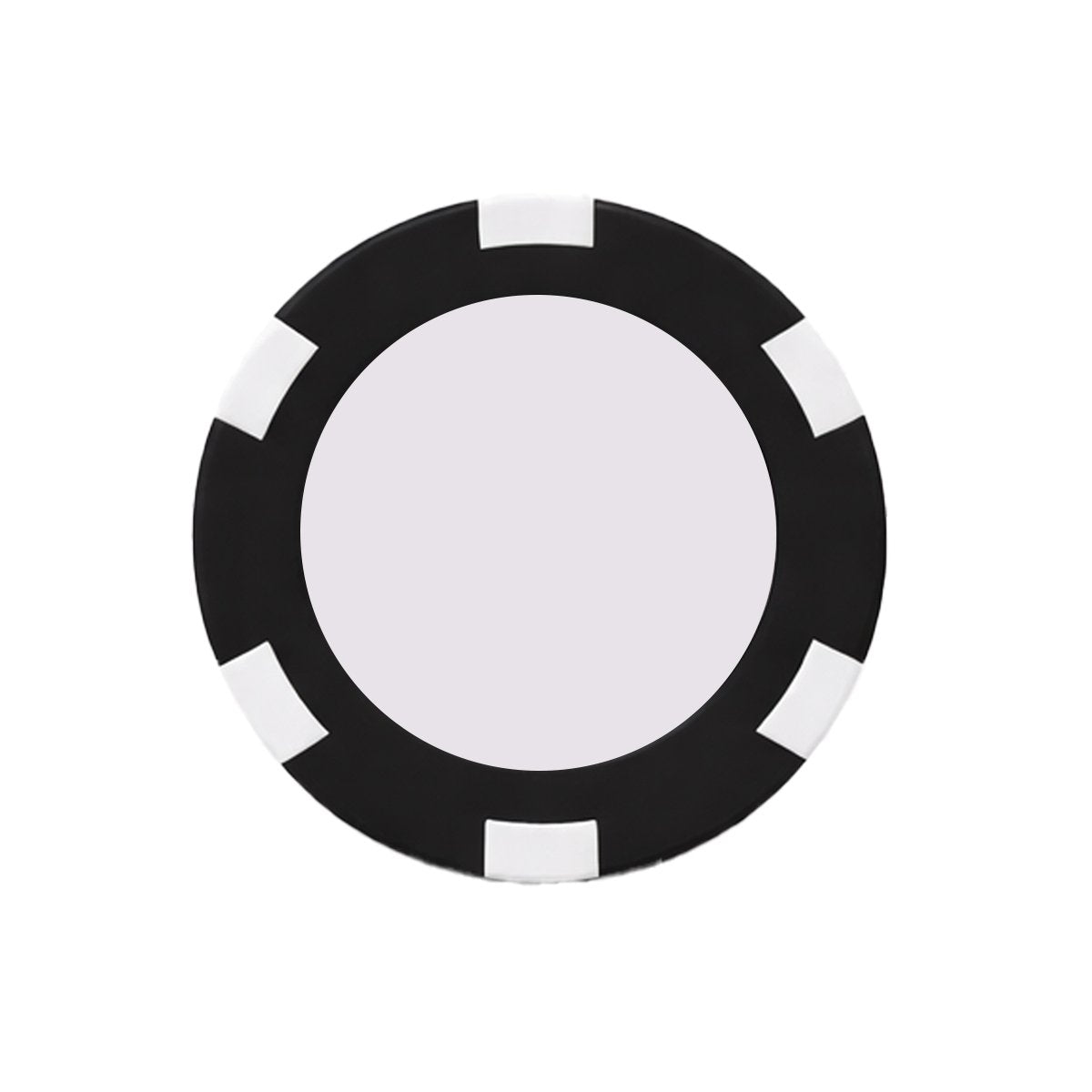 Poker Chip With Removeable Ball Marker