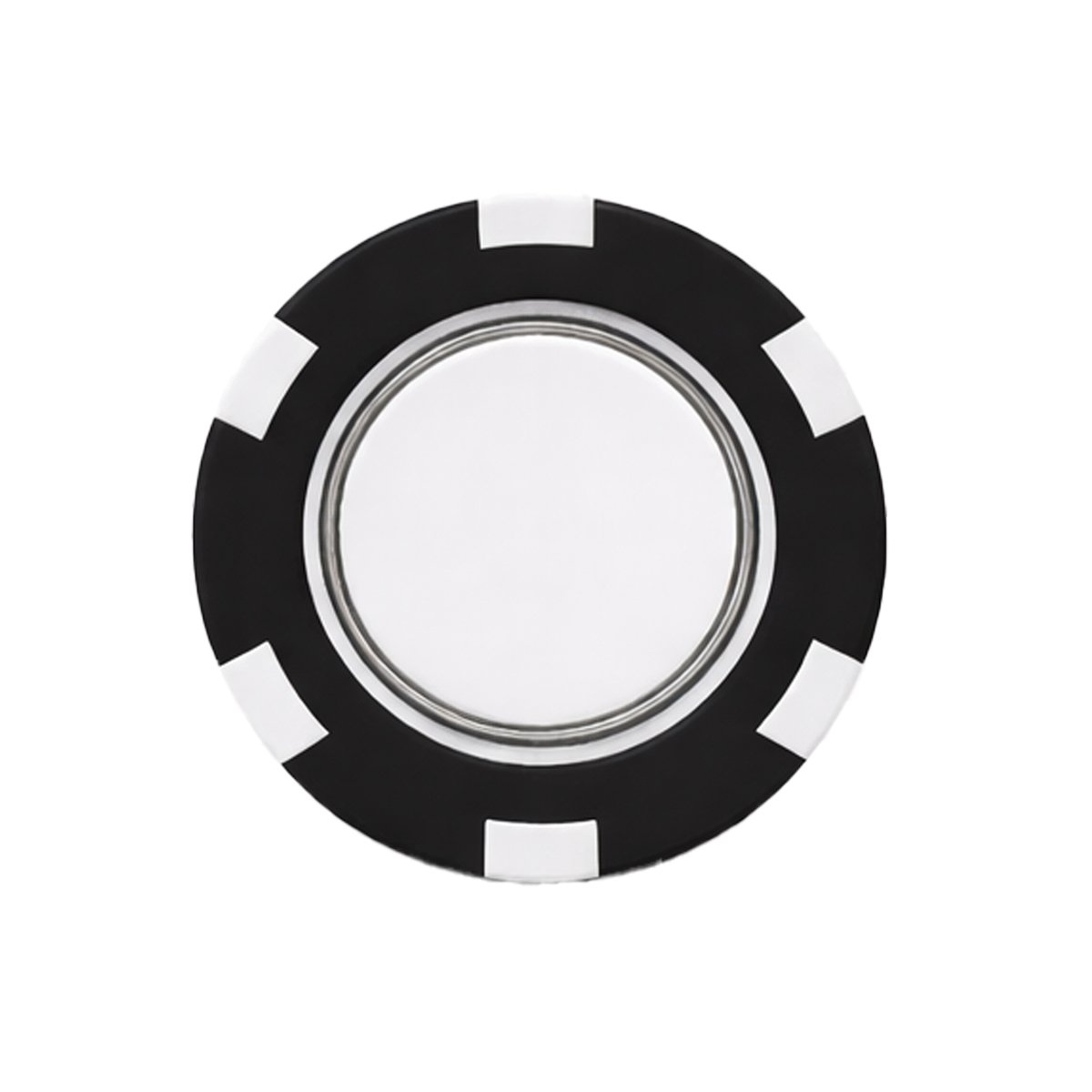 Poker Chip With Removeable Ball Marker
