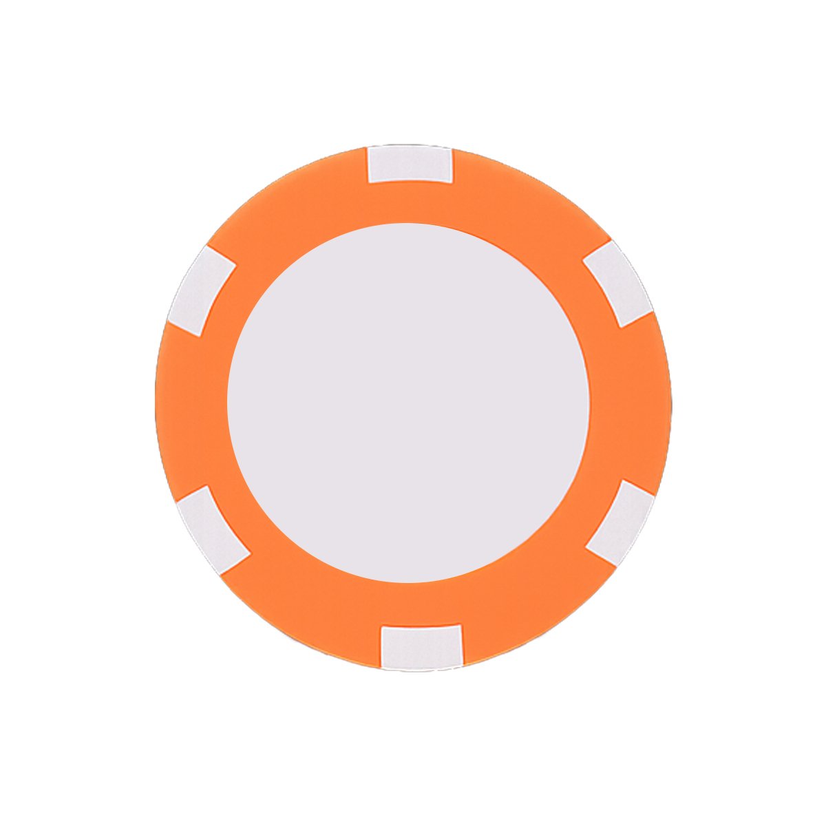 Poker Chip With Removeable Ball Marker