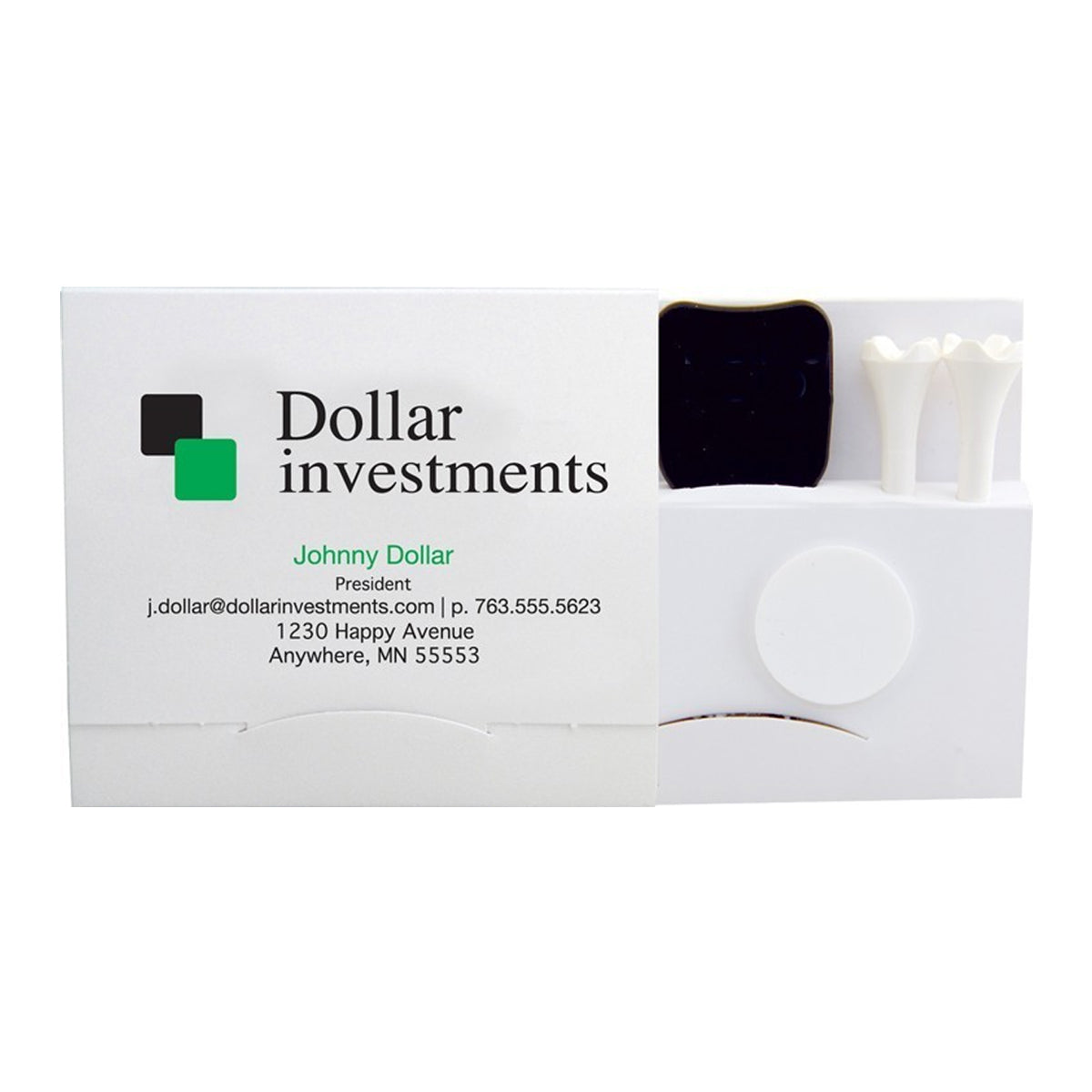 Matchbook Tee Holder