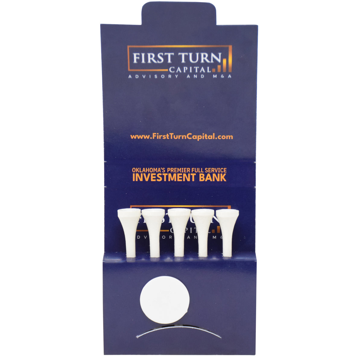 Matchbook Tee Holder