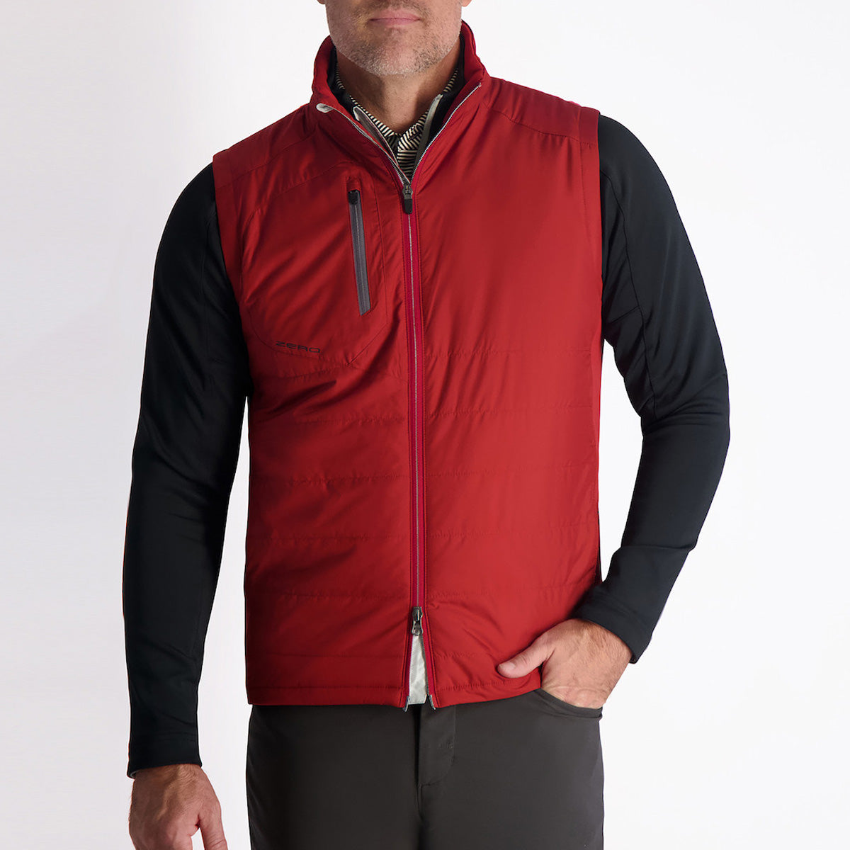 Zero Restriction Men's Z625 Full-Zip Vest