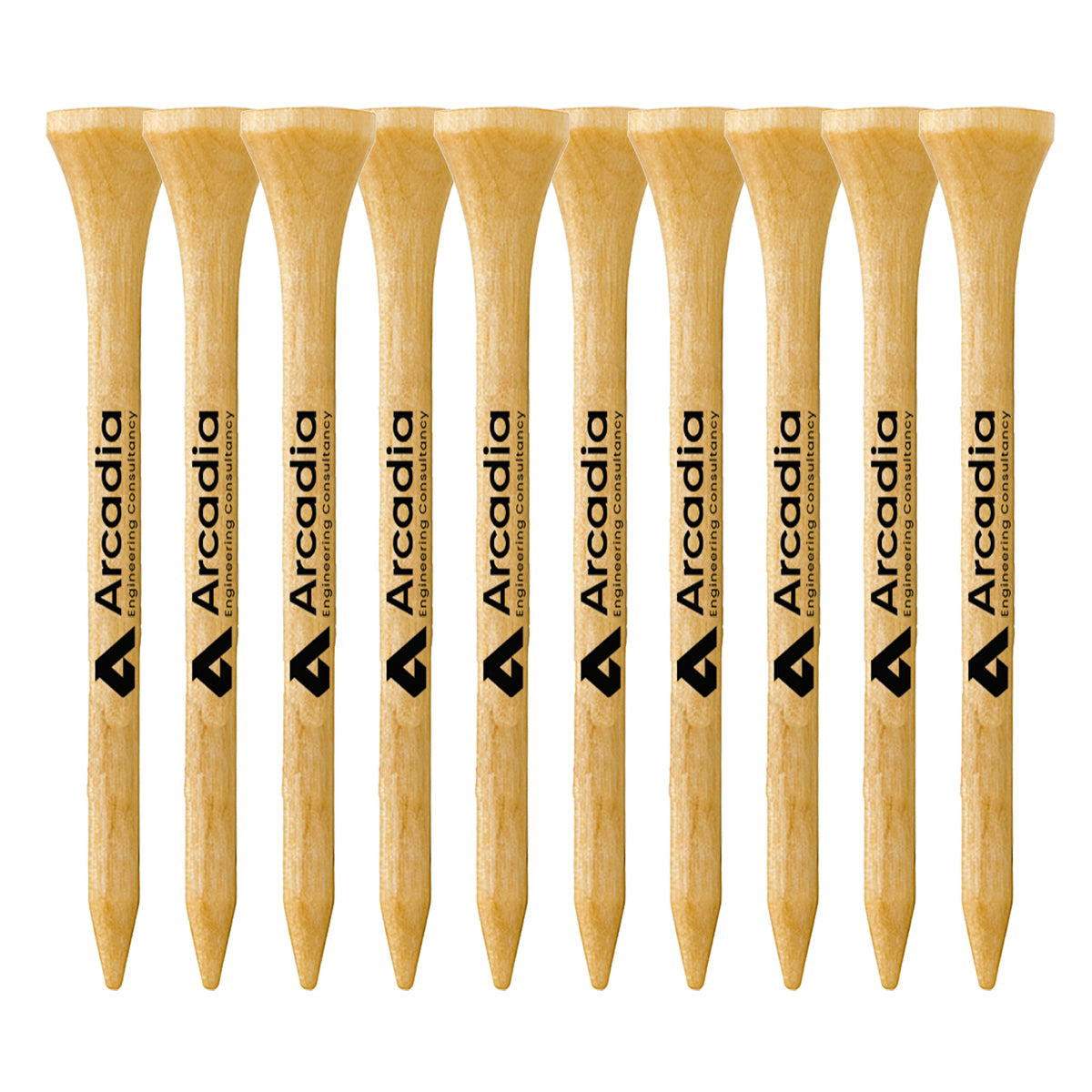 10 Pack of 2-3/4'' Wood Tees