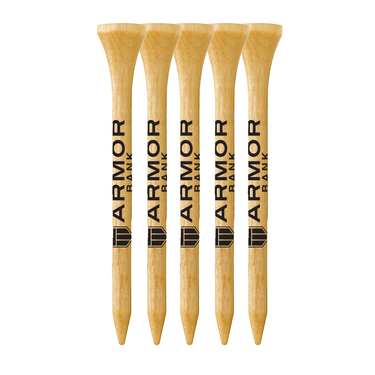 5 Pack of 2-3/4'' Wood Tees