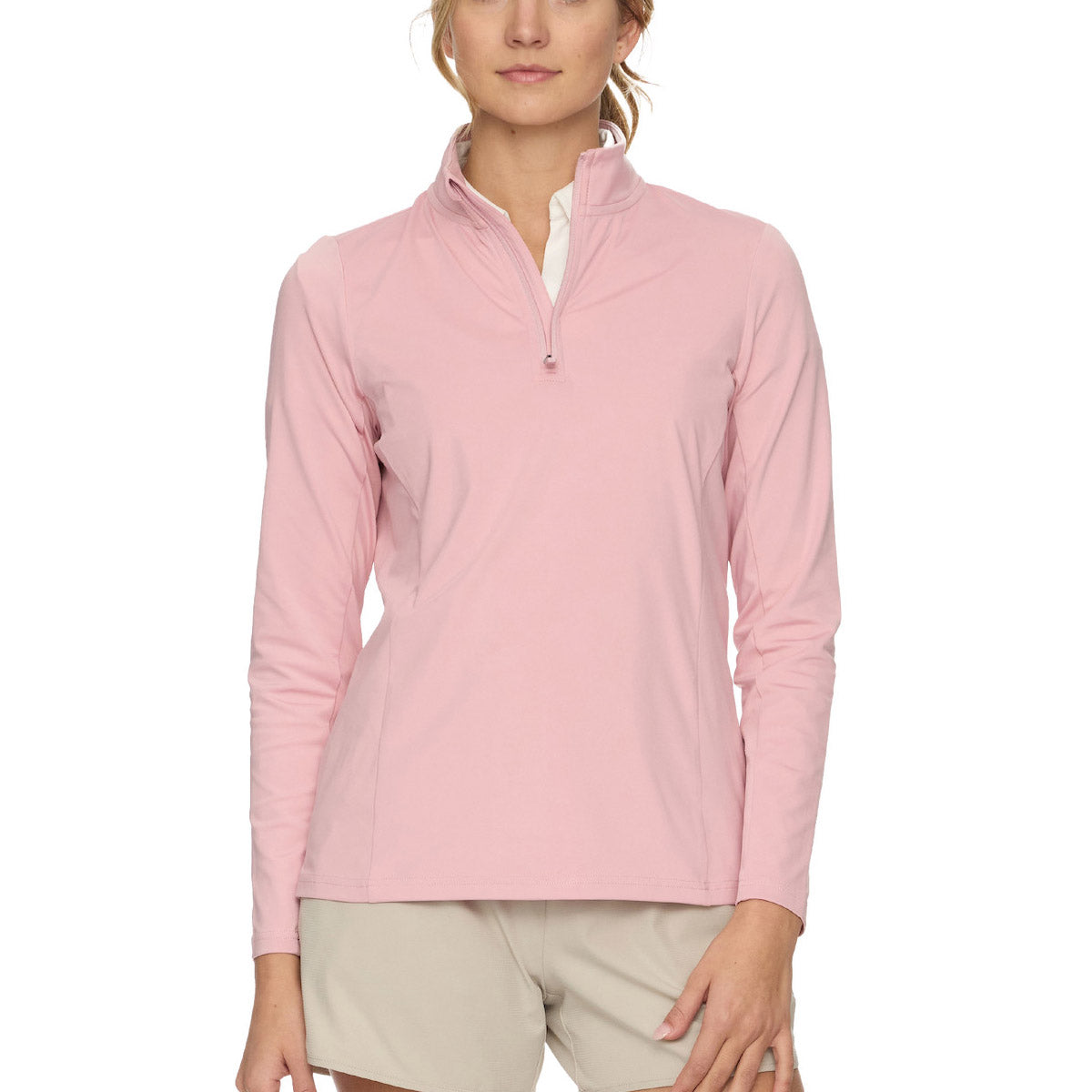 Flag & Anthem Women's Journey Performance 1/4 Zip Mock Neck