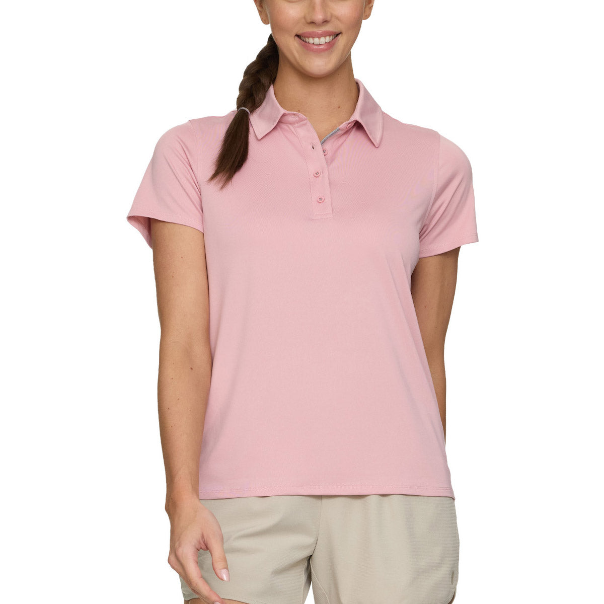 Flag & Anthem Women's MVP SS Solid Performance Polo