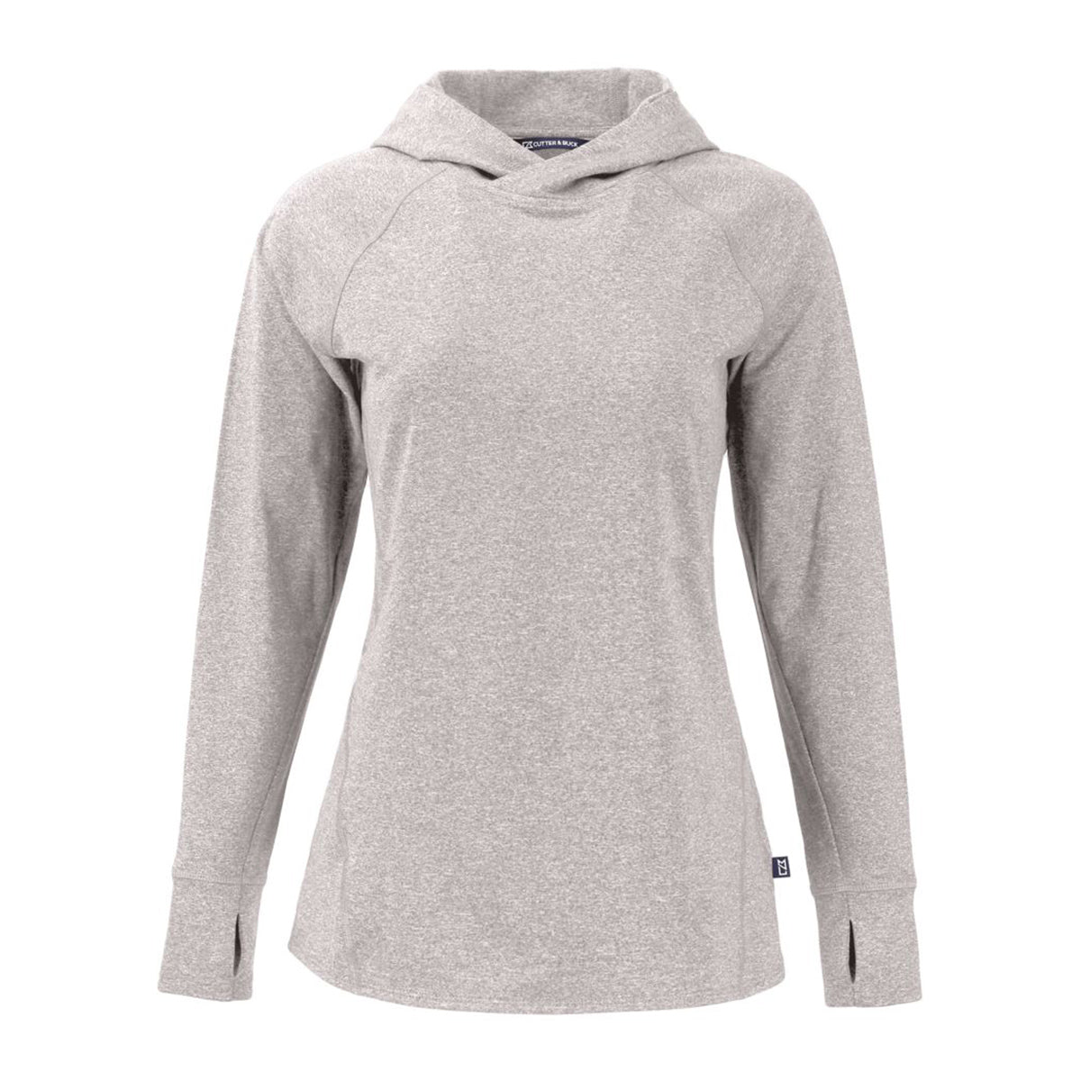 Cutter & Buck Women's Adapt Recycled Soft Knit Stretch Hooded Pullover