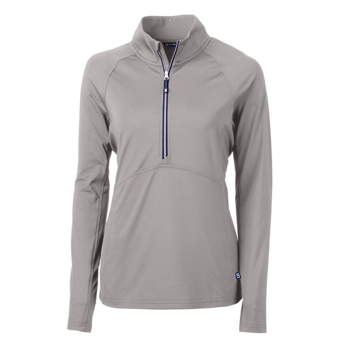 Cutter & Buck Women's Adapt Recycled Soft Knit Stretch Half-Zip Pullover