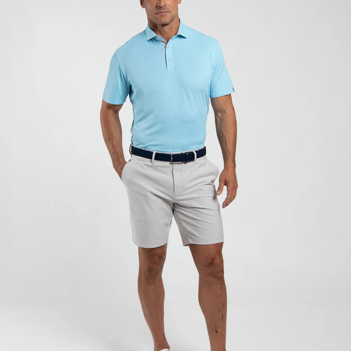 KJUS Men's Savin Structure Polo S/S