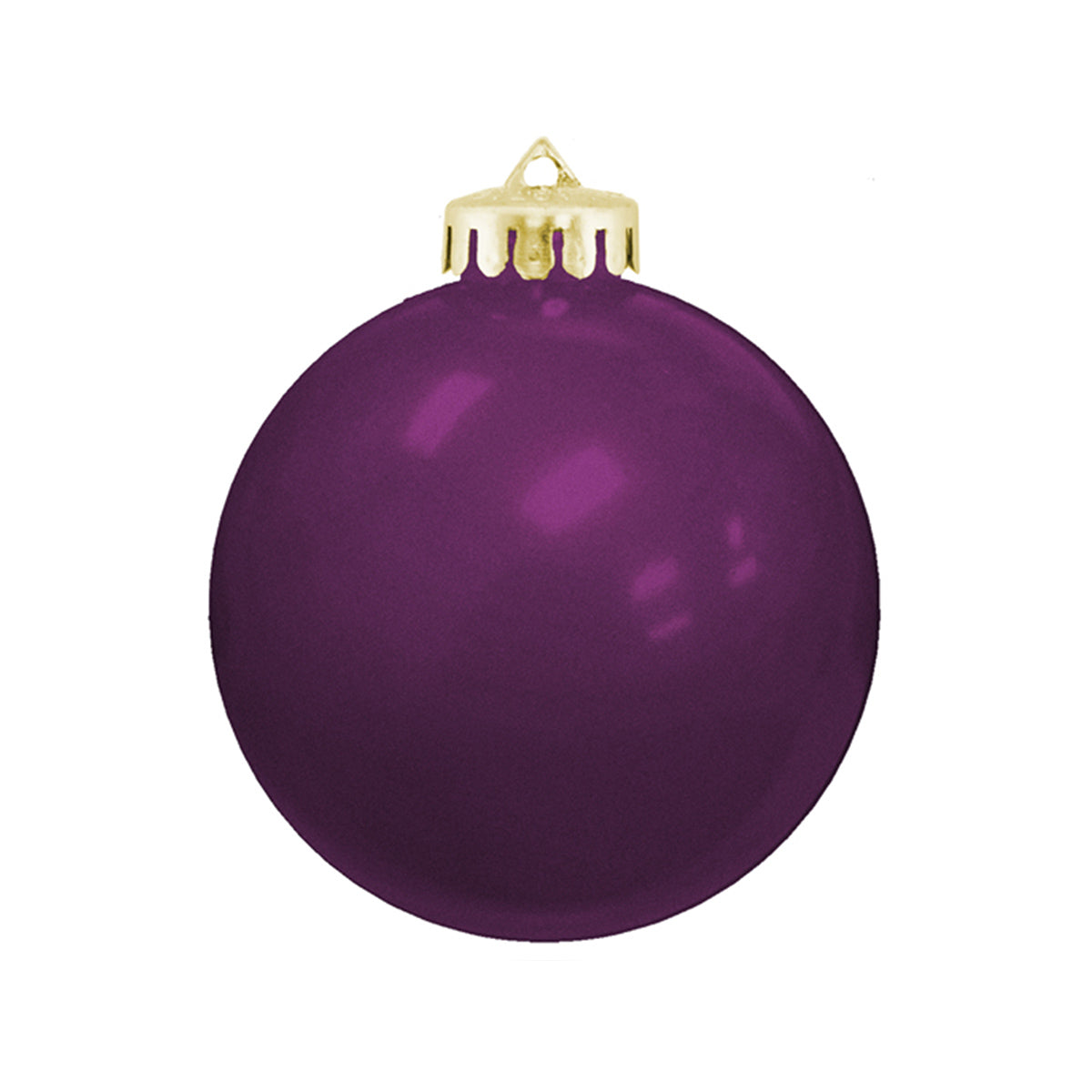 3¼" USA-Made Round Glossy Shatterproof Ornament
