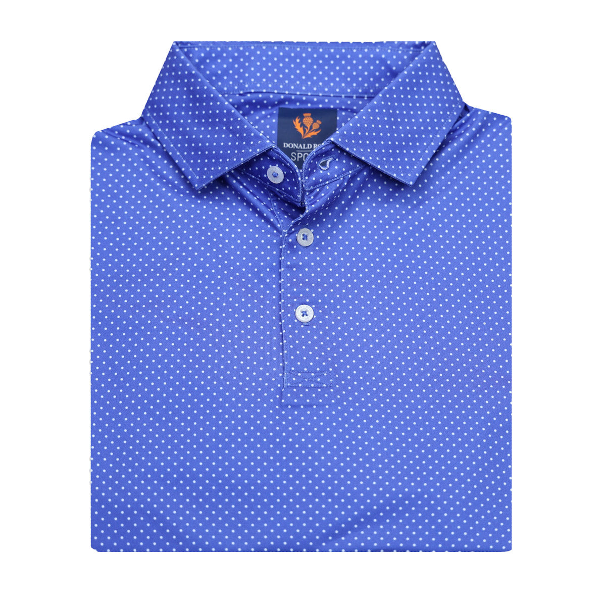 Donald Ross Rob Polka Dot Classic Polo