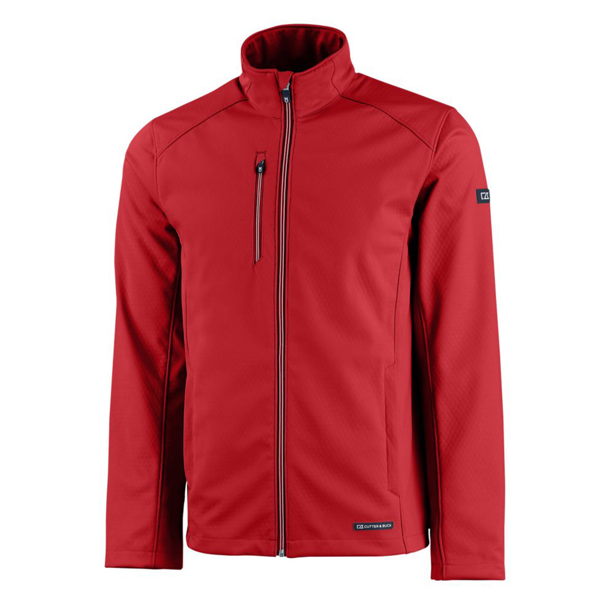 Cutter & Buck Men's Evoke Recycled Honeycomb Fleece Full-Zip Jacket
