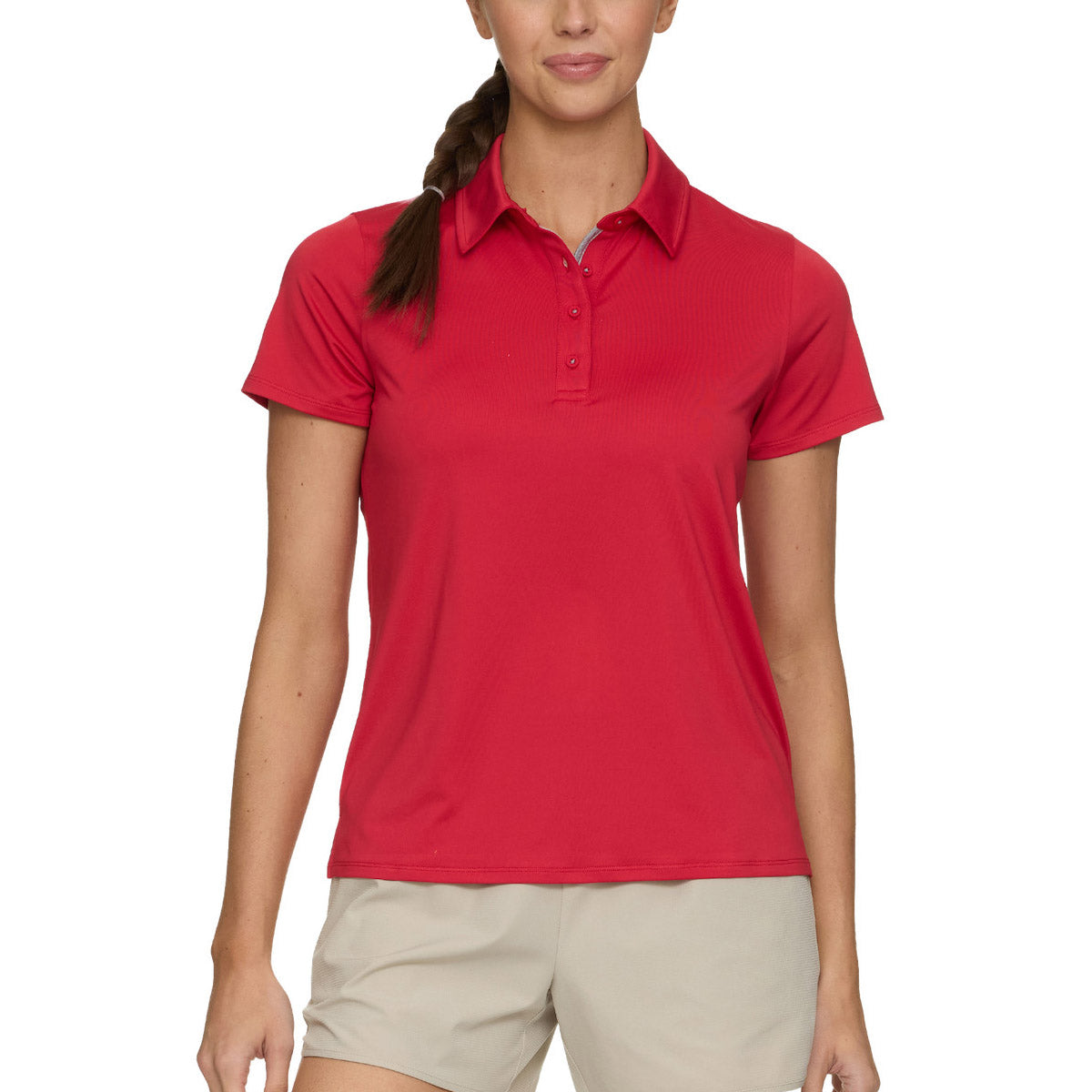 Flag & Anthem Women's MVP SS Solid Performance Polo