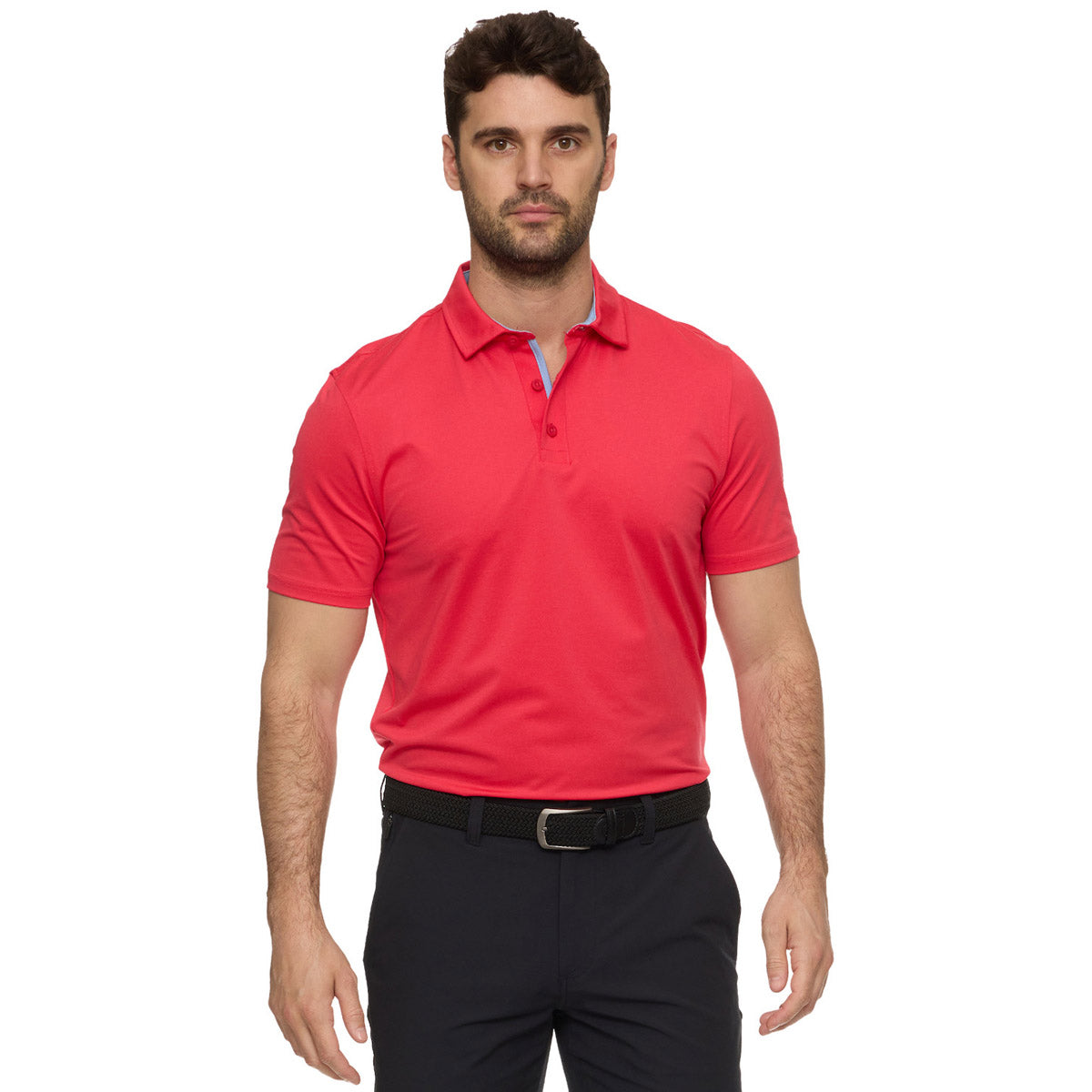 Flag & Anthem Men's SS Solid Performance Polo