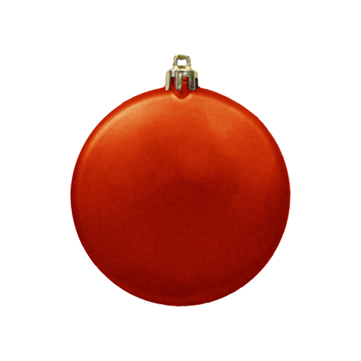 3" Satin Finish Flat Shatterproof Ornament