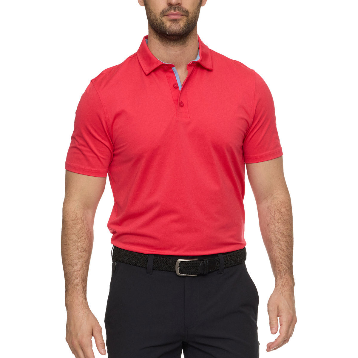 Flag & Anthem Men's SS Solid Performance Polo