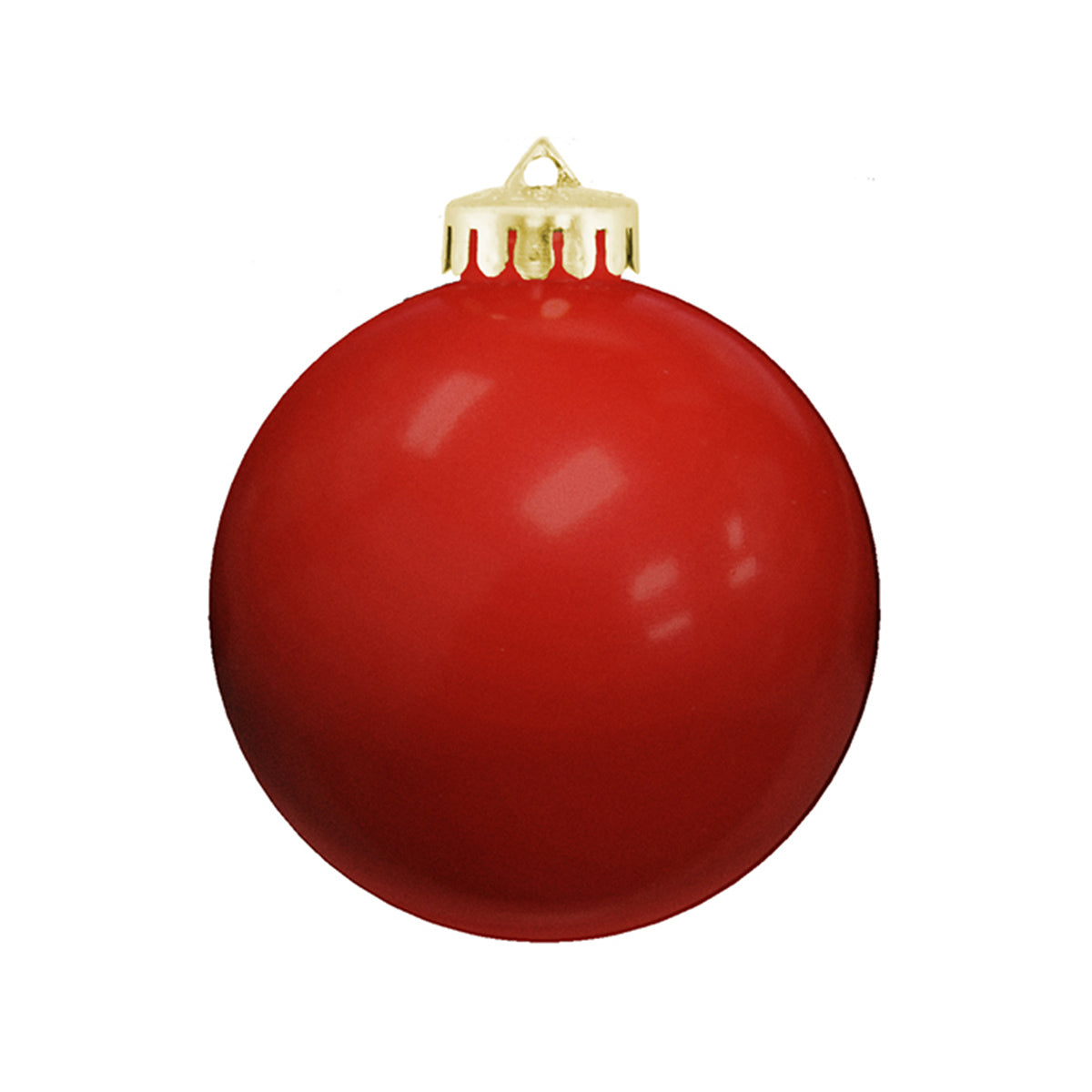 3¼" USA-Made Round Glossy Shatterproof Ornament