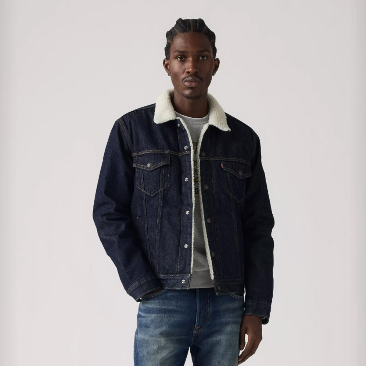 Levi's Men's Type 3 Sherpa Trucker