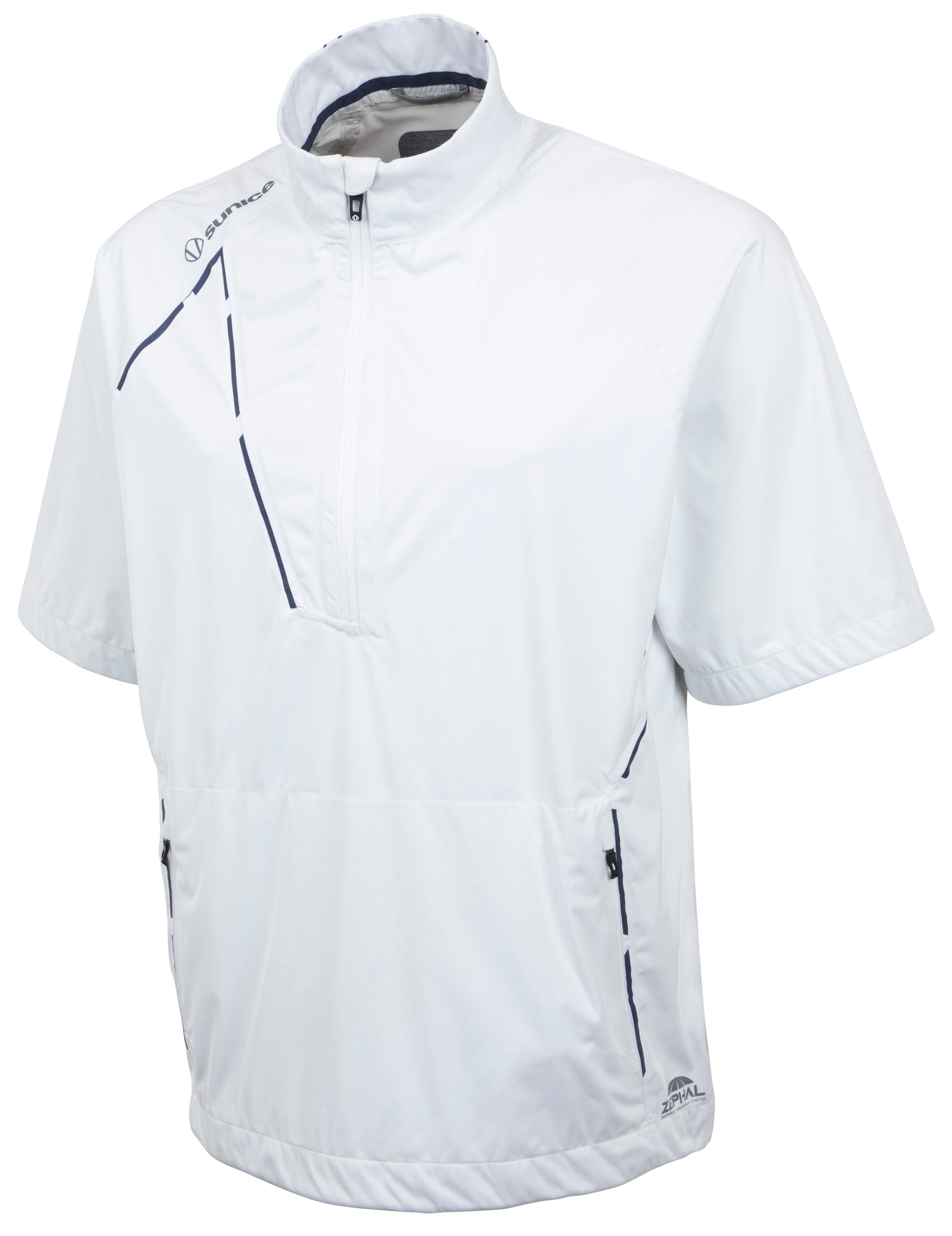 Sunice Men's Zephal Elite Waterproof Short Sleeve Pullover