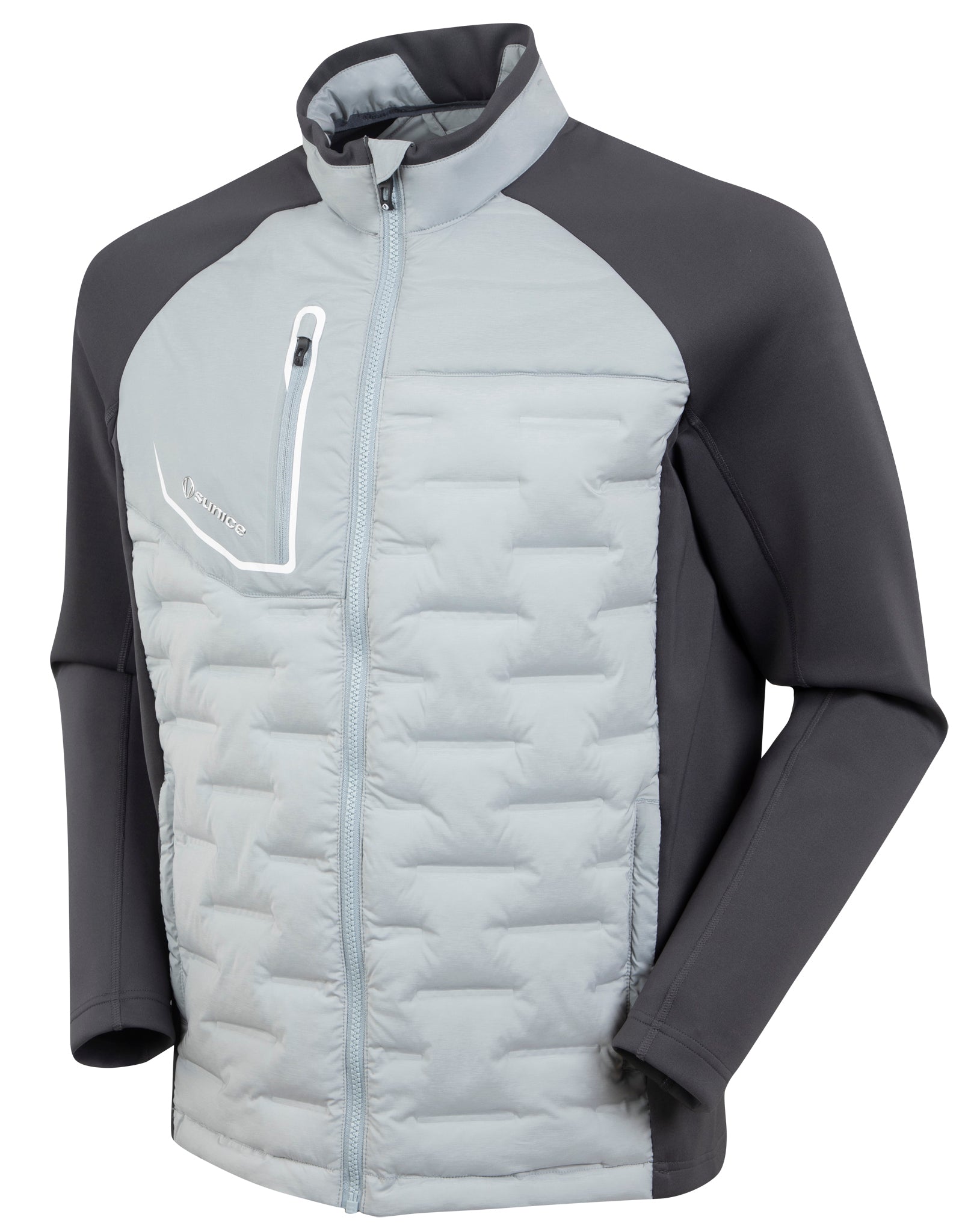 Sunice Men's Platinum Element Shield Thermal Hybrid Jacket