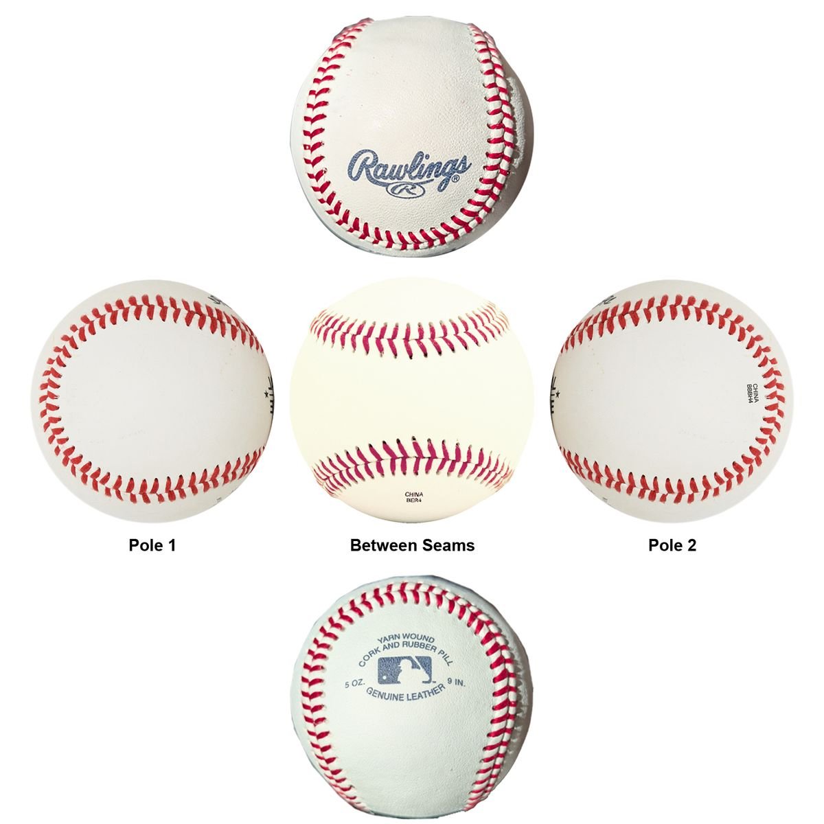Rawlings Leather Official League Baseball