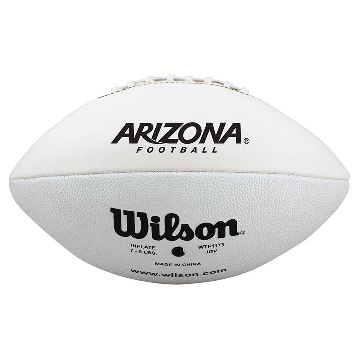 Wilson Football With All White Panels