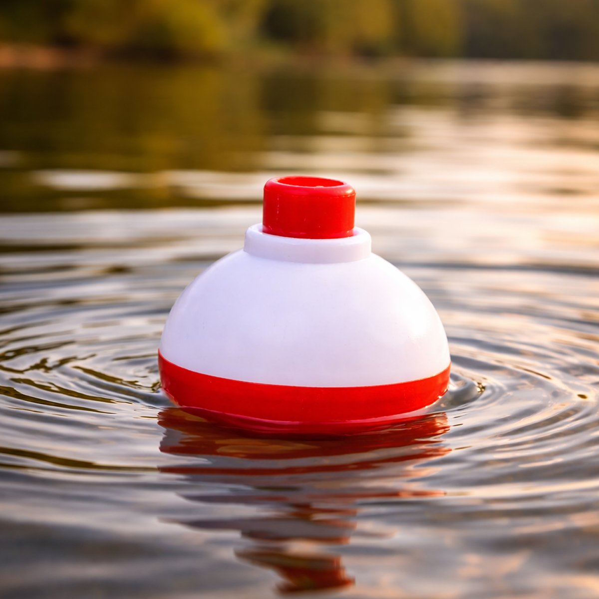 Red & White Fishing Bobber 1-1/4"