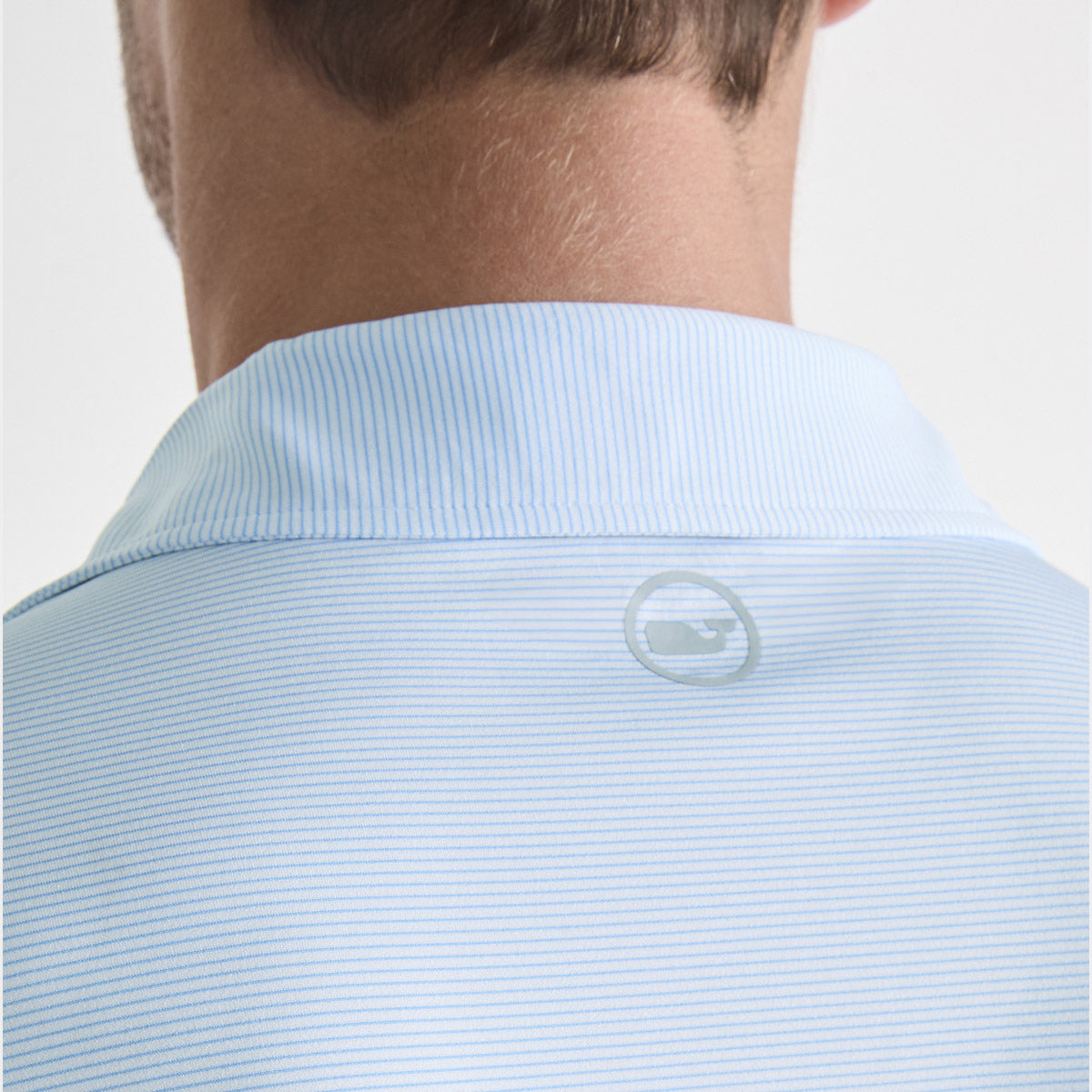 Vineyard Vines Men's St. Jean Stripe Sankaty Performance Polo