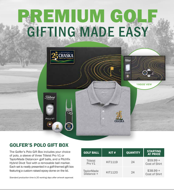 Introducing Golfer's Polo Gift Boxes
