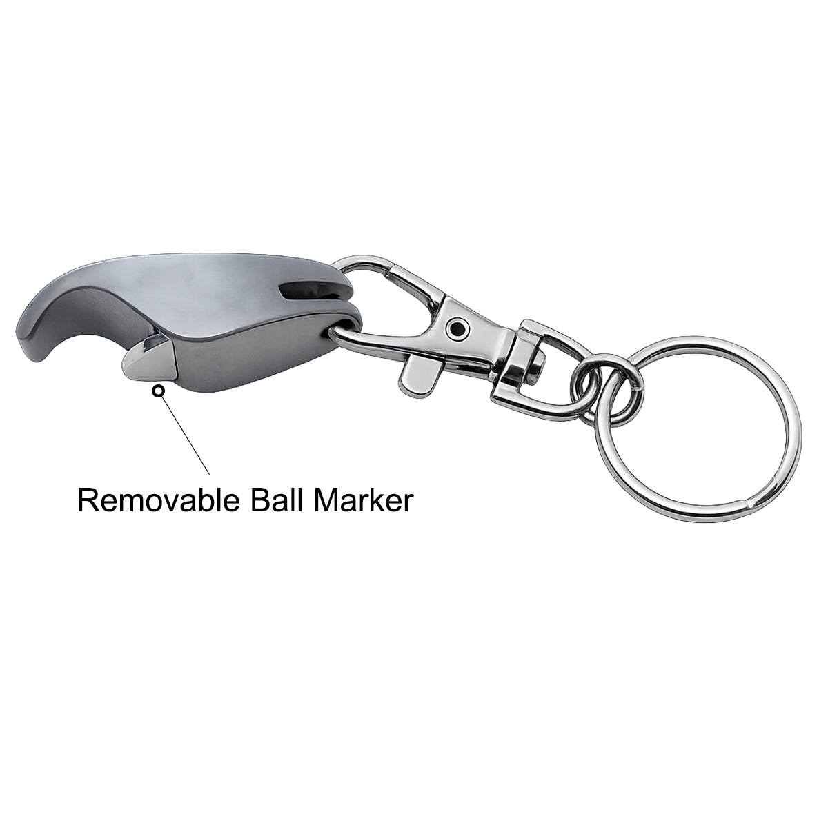 2-in-1 Ball Marker Bottle Opener Keychain