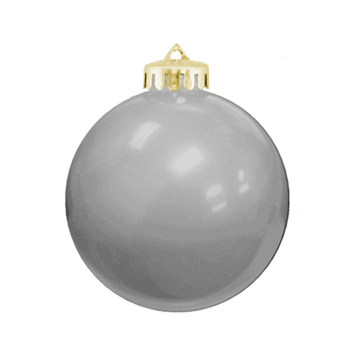3¼" USA-Made Round Glossy Shatterproof Ornament