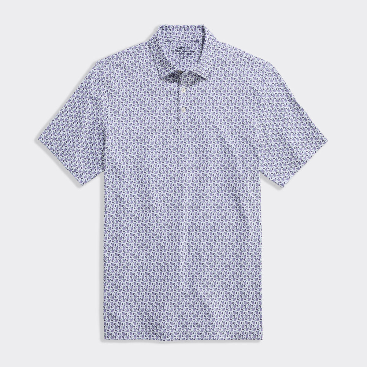 Vineyard Vines Men's Golf Printed Sankaty Performance Polo