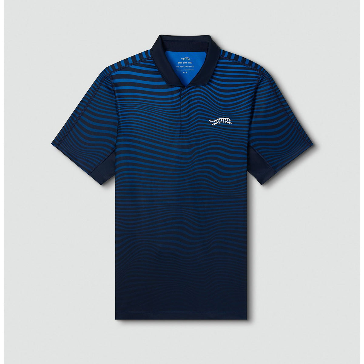 Sun Day Red Men's TWP Waves Polo