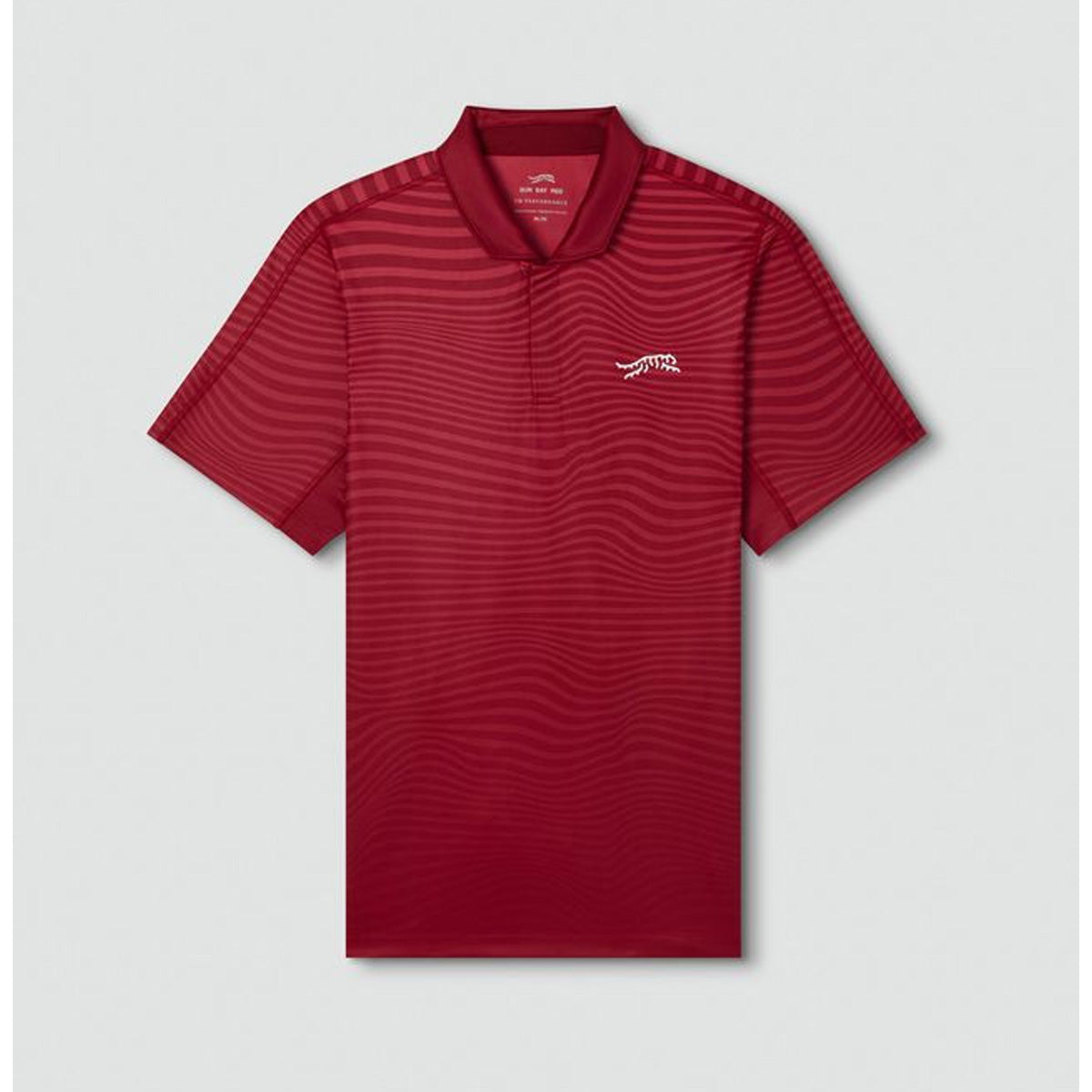 Sun Day Red Men's TWP Waves Polo