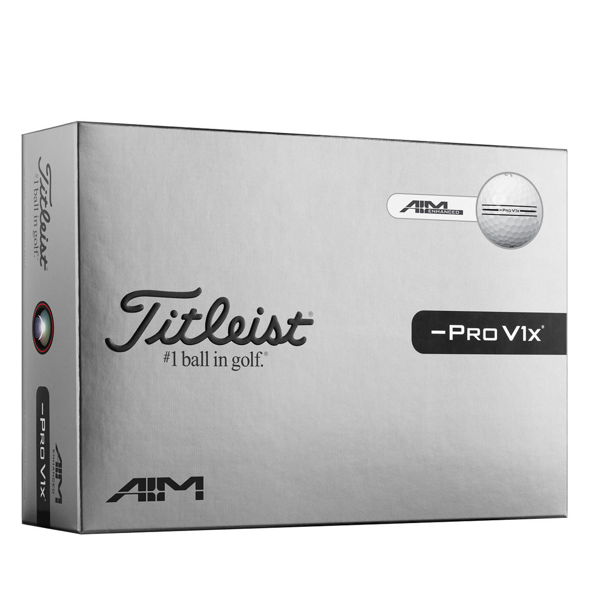 Titleist Pro V1x Left Dash Enhanced Alignment Golf Balls