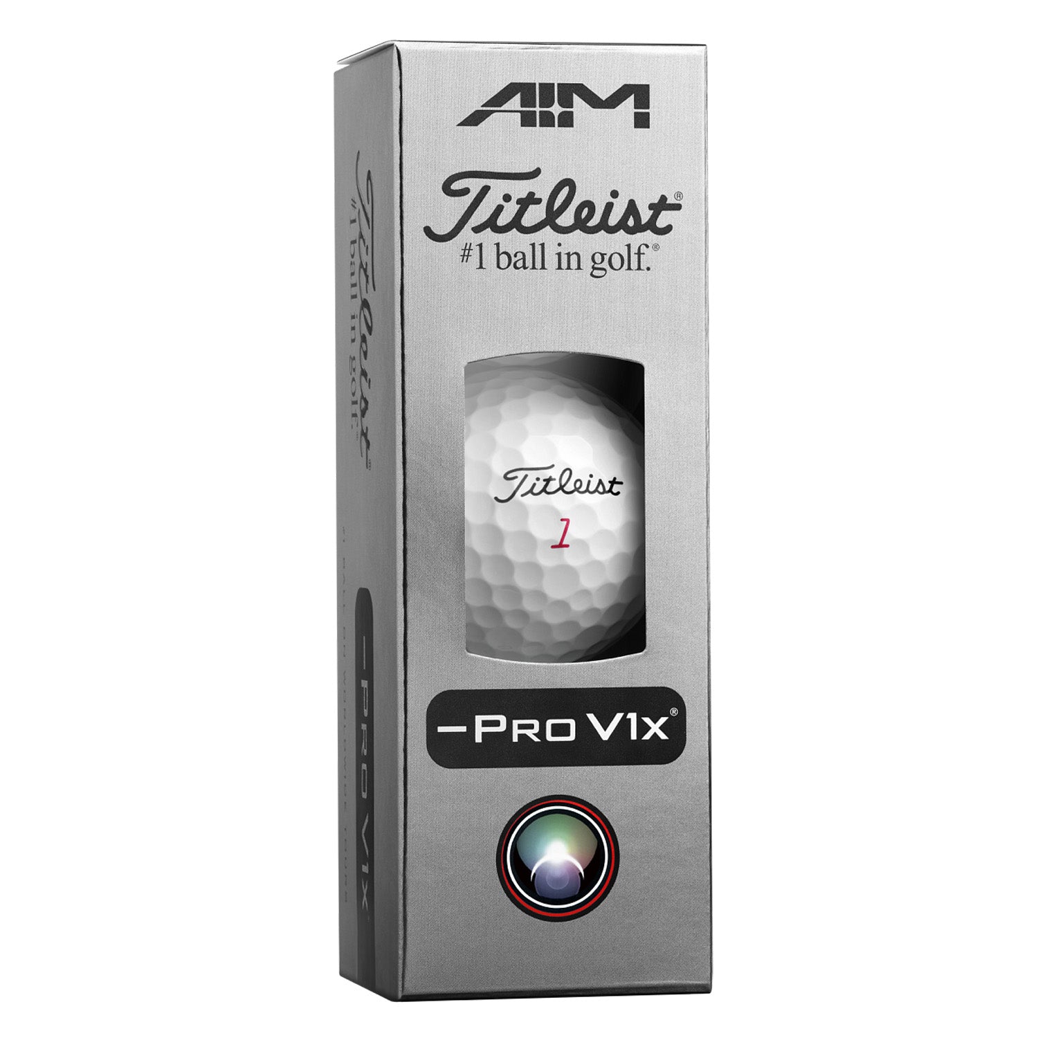 Titleist Pro V1x Left Dash Enhanced Alignment Golf Balls